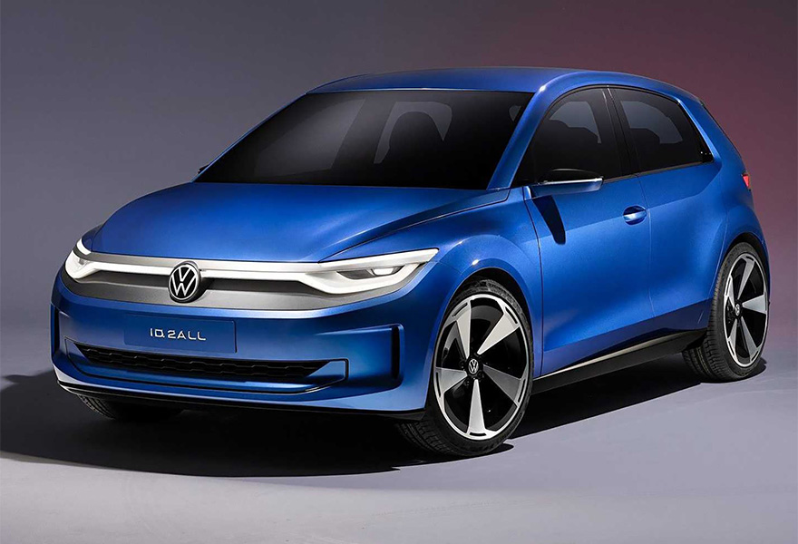 Volkswagen выпустит небольшой электромобиль SUV версии ID.2