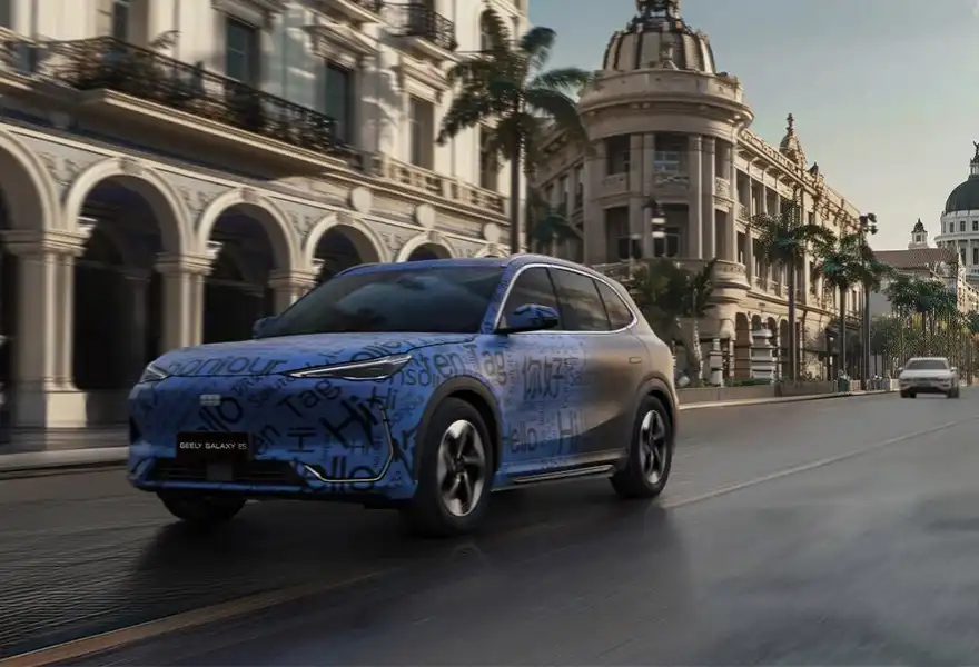 Geely Galaxy E5 дебютирует на выставке Auto China 2024